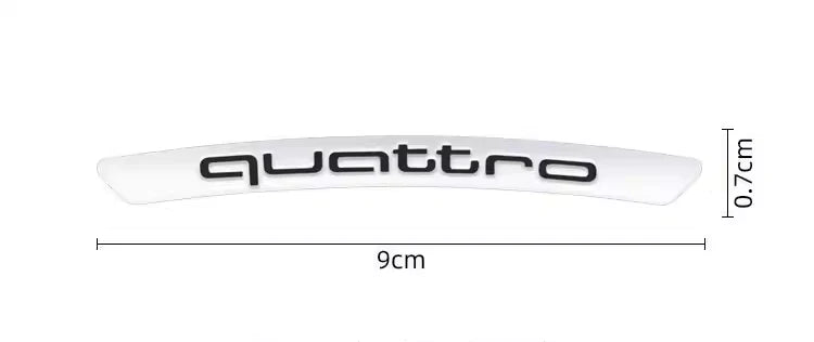 3D Metal Stickers for Car Tyres