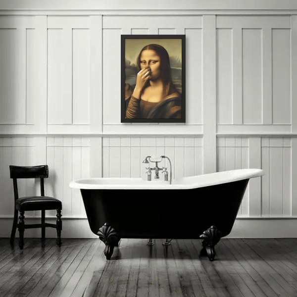 Funny Mona Lisa Painting