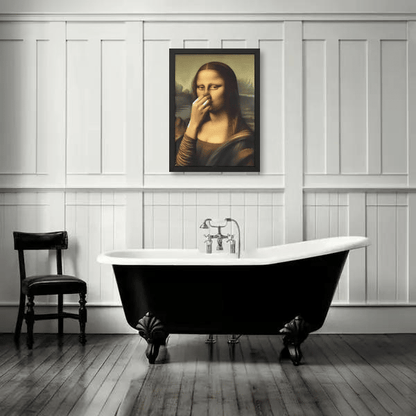 Funny Mona Lisa Painting