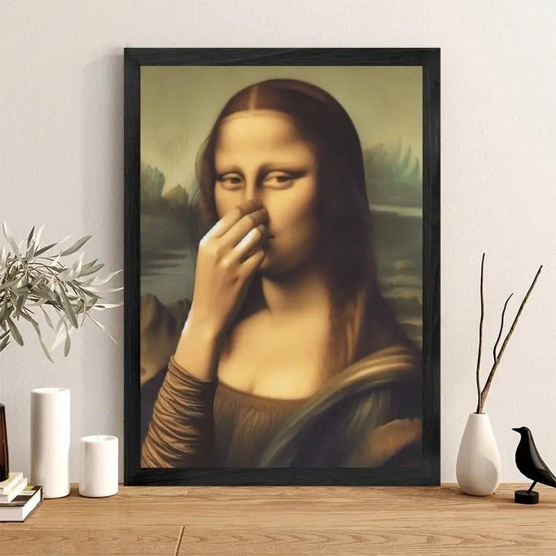 Funny Mona Lisa Painting