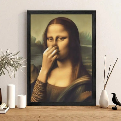 Funny Mona Lisa Painting