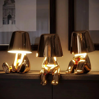 "The Thinker" - Designer lamp