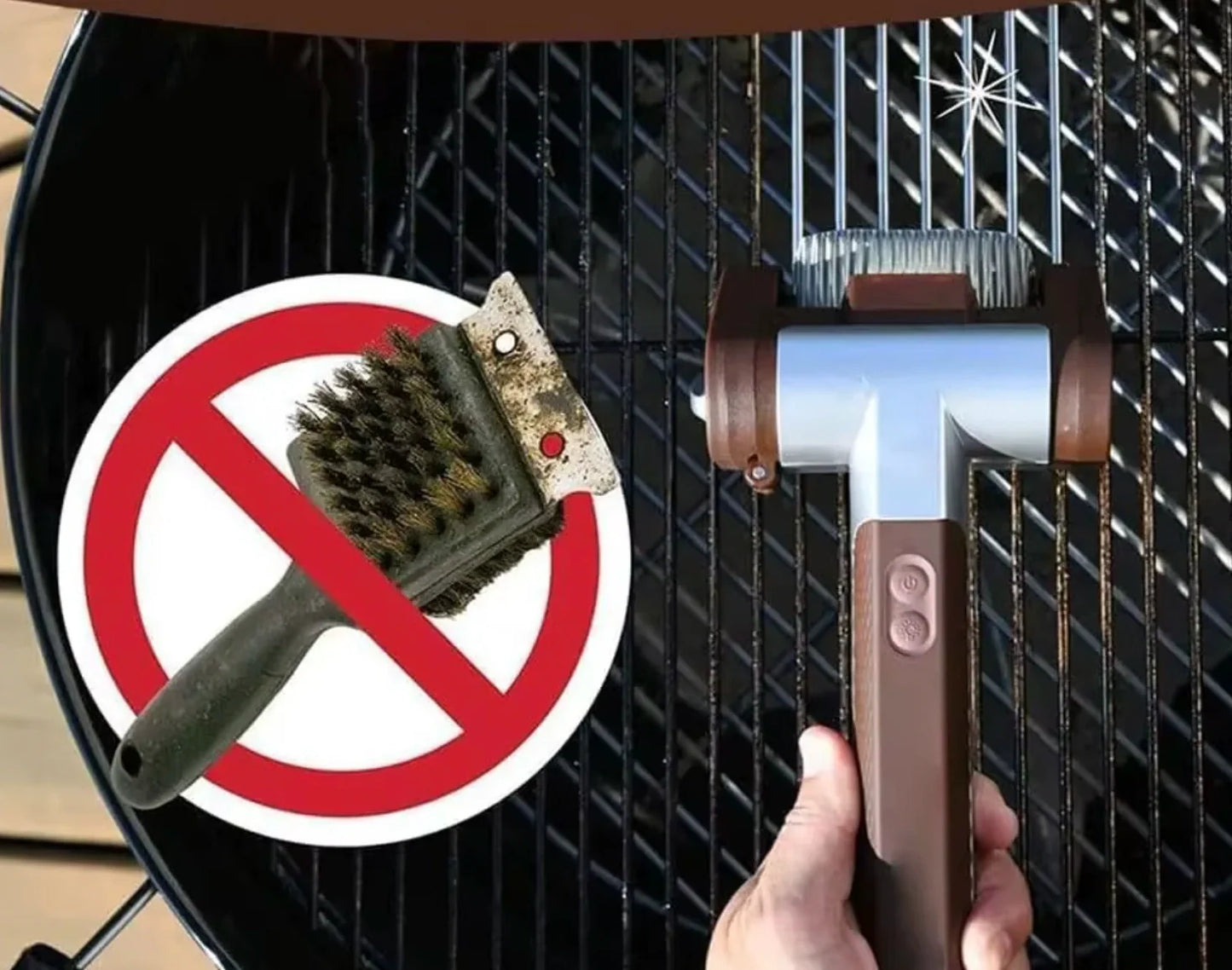 Scrub Pro – Effective Cleaning for Grills and Kitchen Utensils!