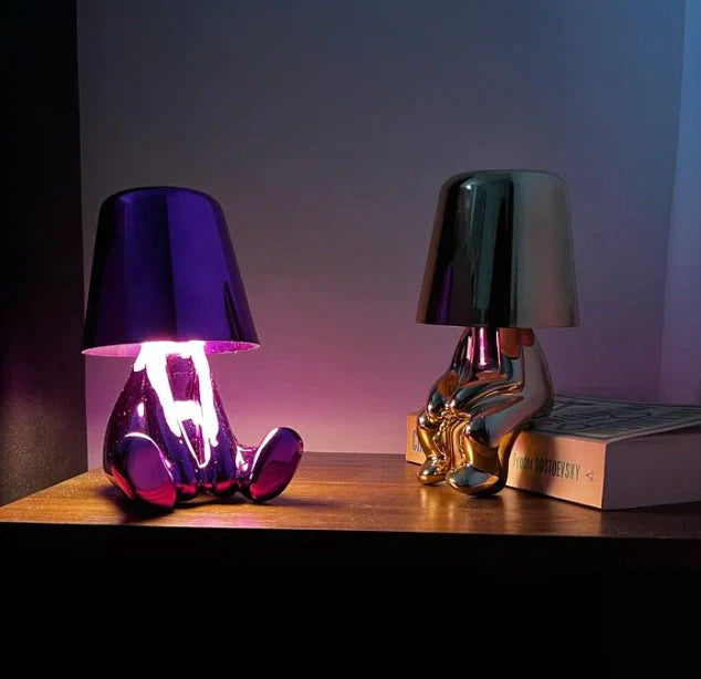 "The Thinker" - Designer lamp