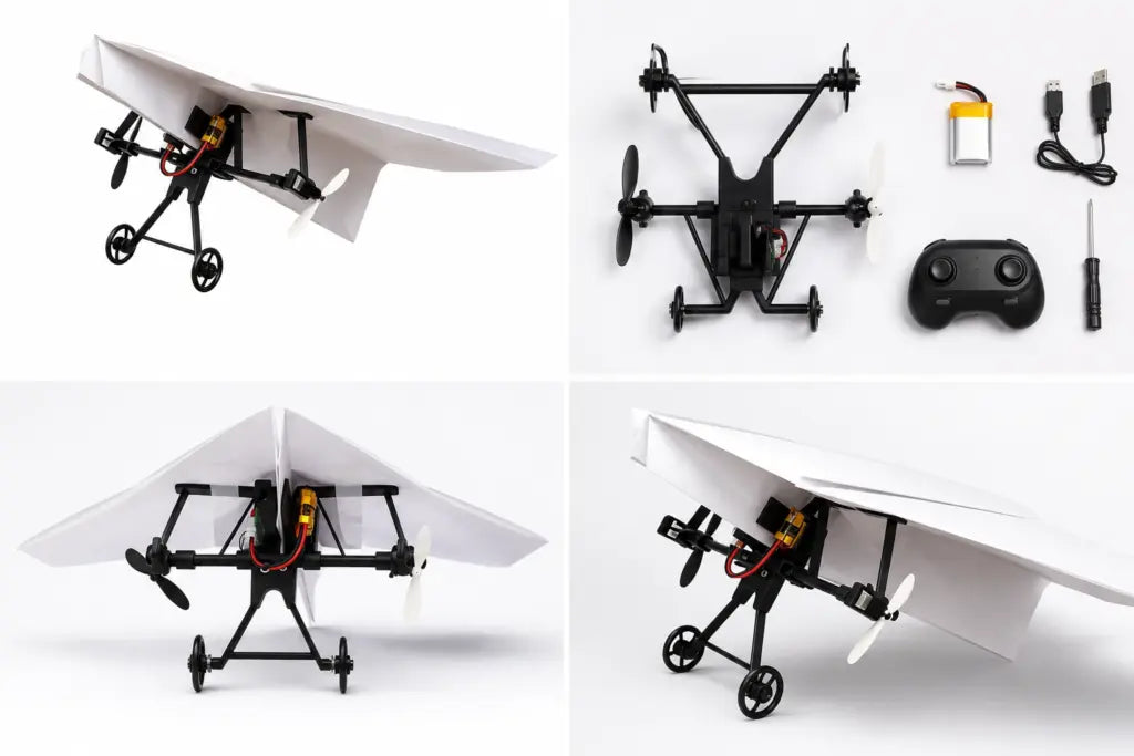 DIY Aeroplane: turn your paper aeroplanes into a radio-controlled machine!
