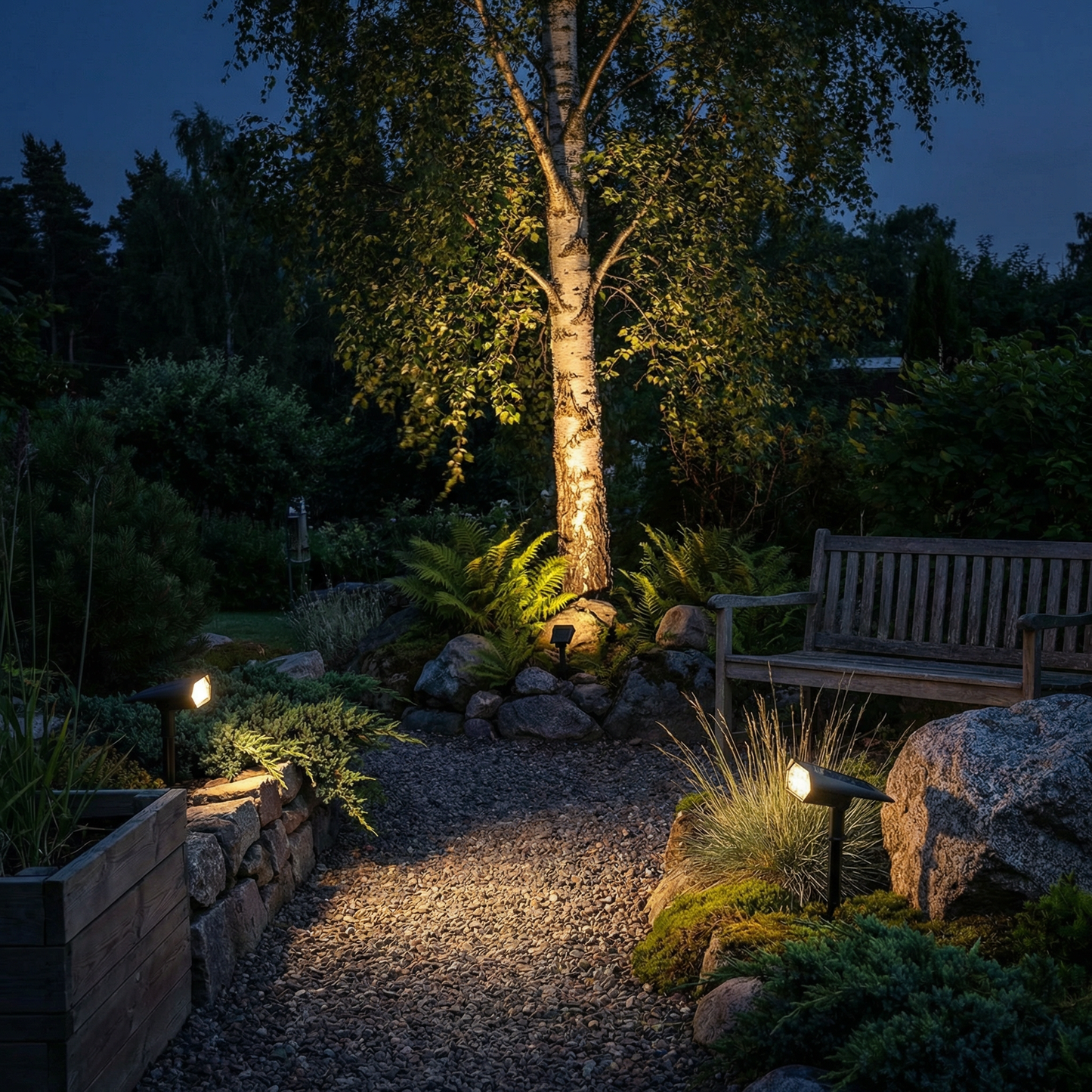 Terra – Solar-Powered Garden Light