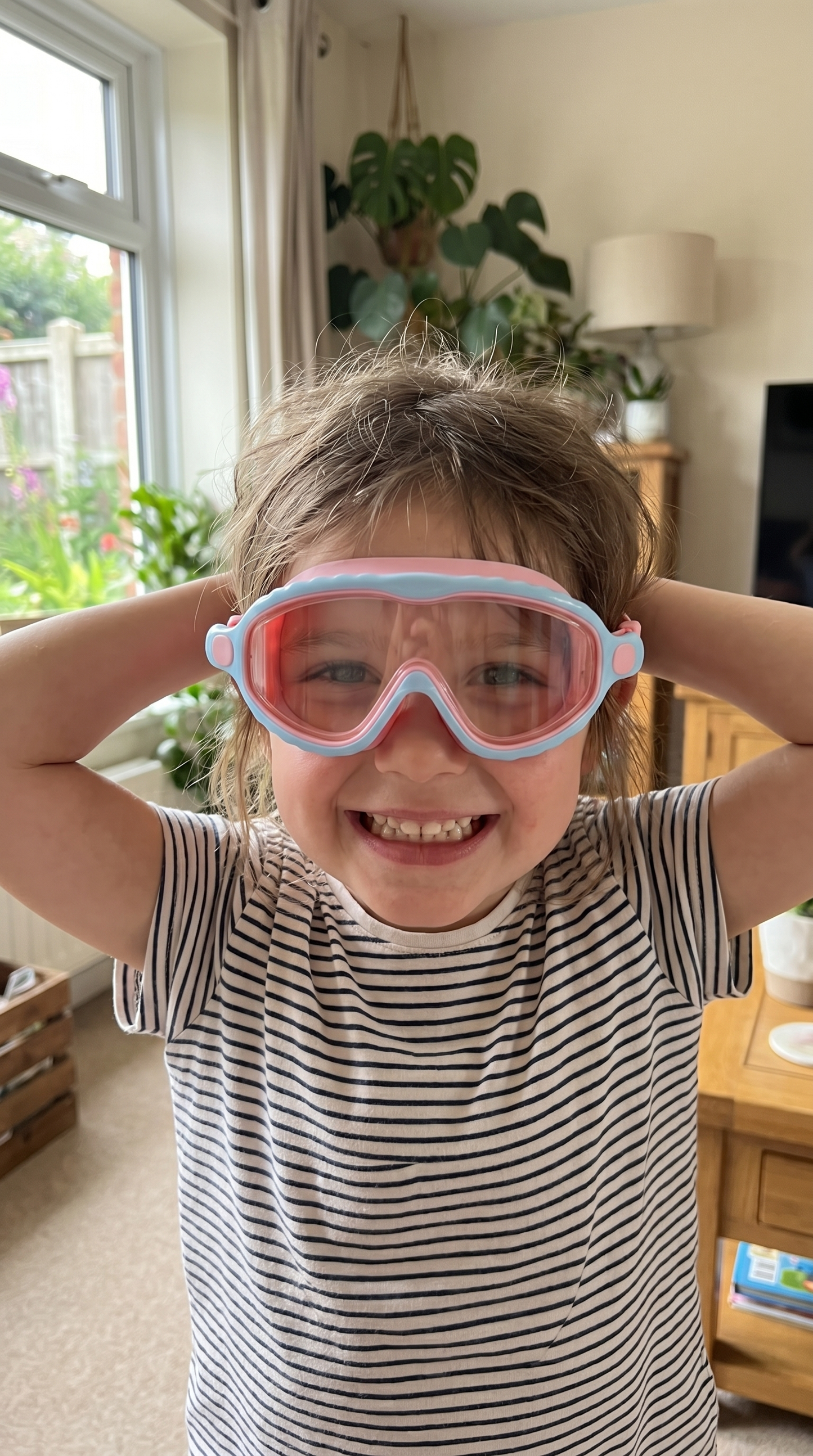 UV-Protective Swimming Goggles