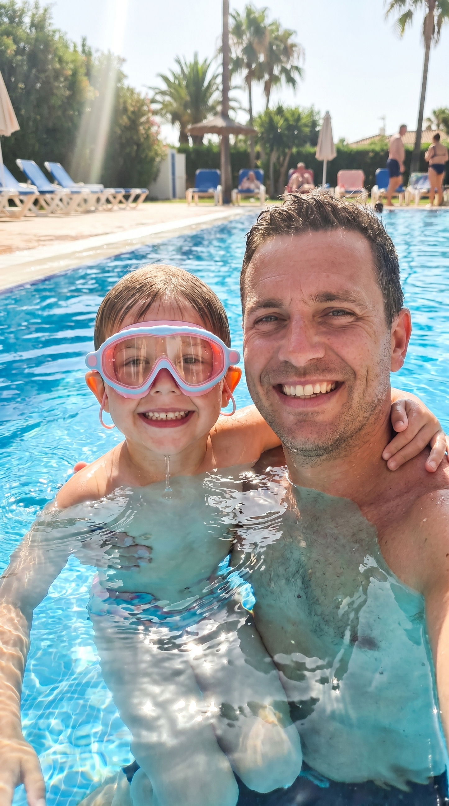 UV-Protective Swimming Goggles