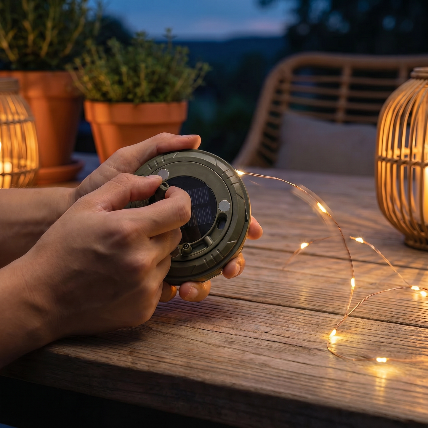 Mira – Solar-Powered String Lights