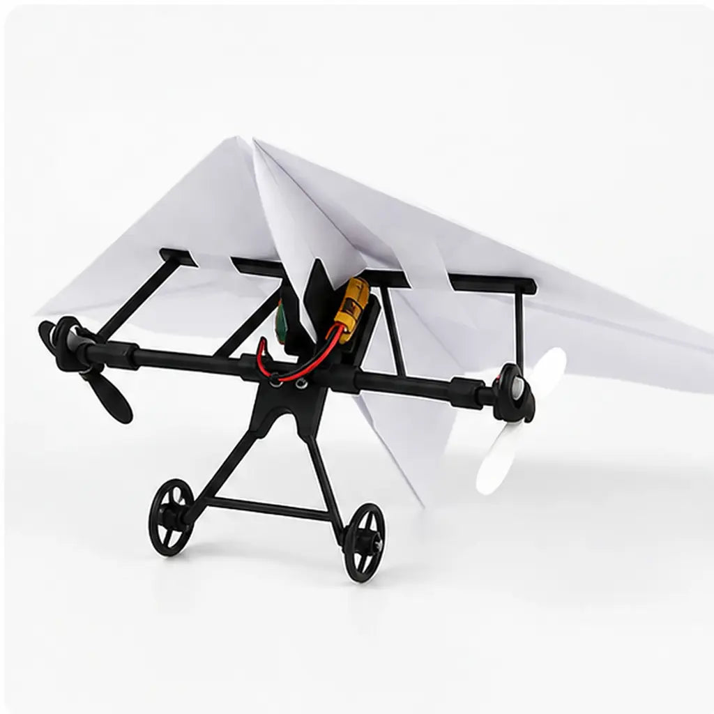 DIY Aeroplane: turn your paper aeroplanes into a radio-controlled machine!