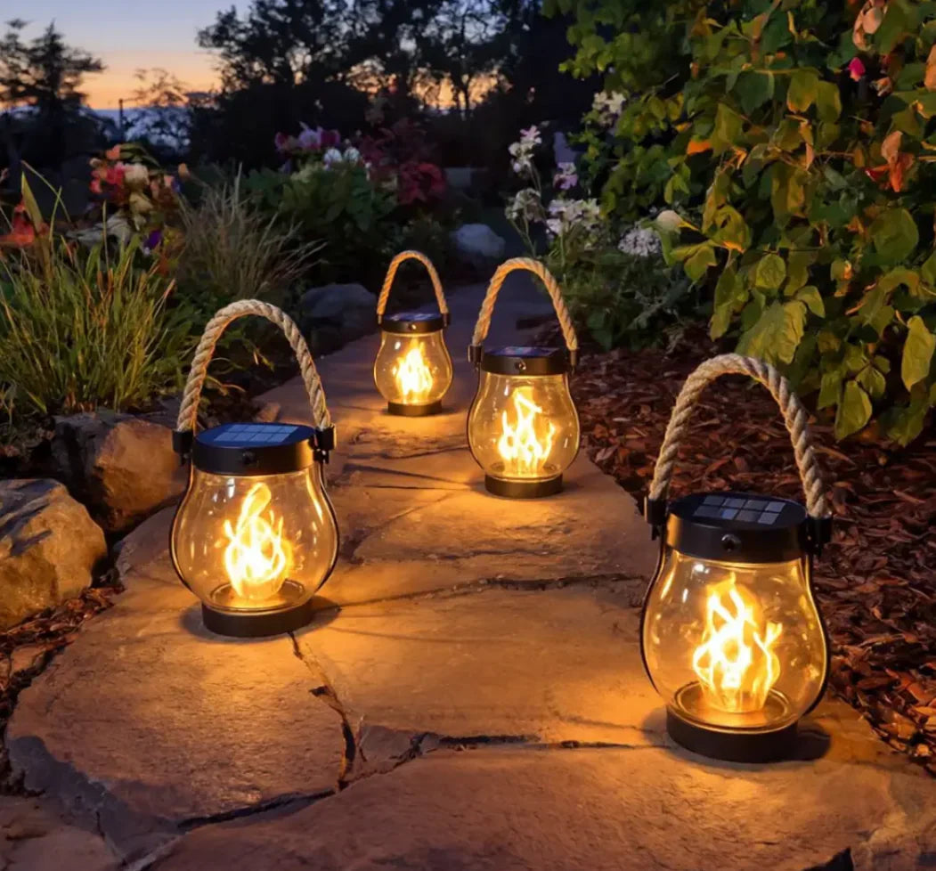 Solar Flame Lantern