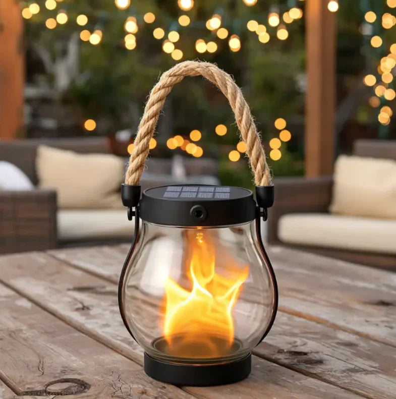 Solar Flame Lantern