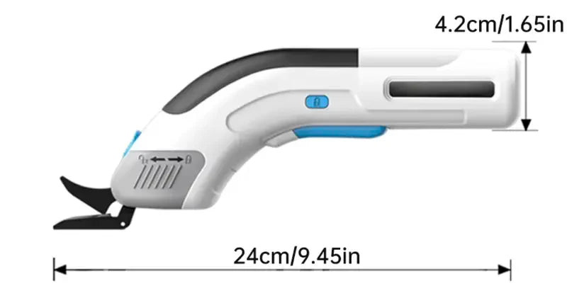 Smooth Electric Scissors: Perfect Cutting Results in Seconds!