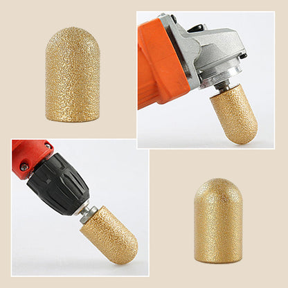 Vacuum-Brazed Abrasive Round Grinding Head