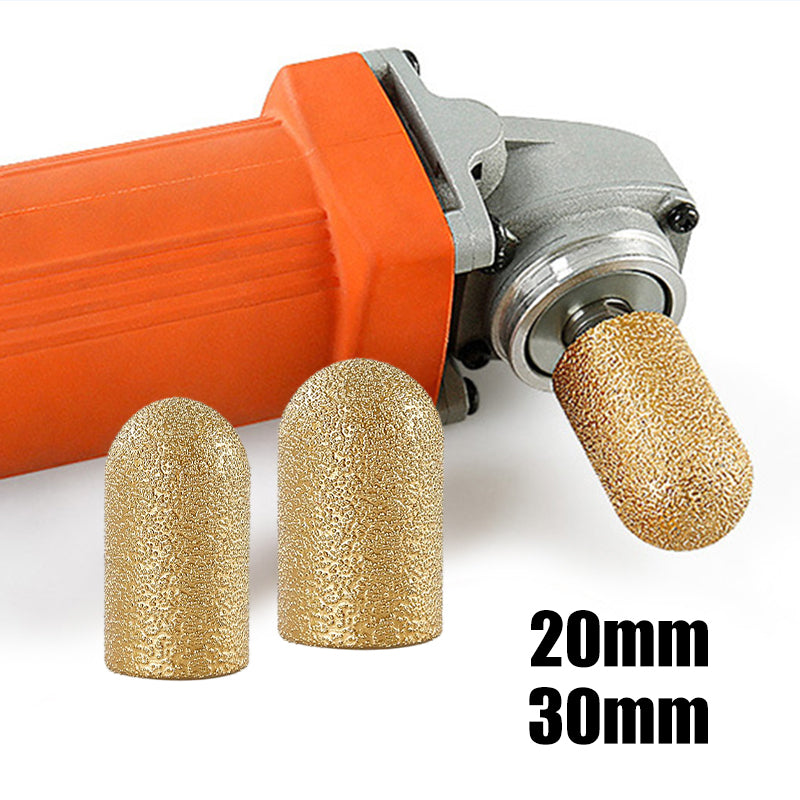Vacuum-Brazed Abrasive Round Grinding Head