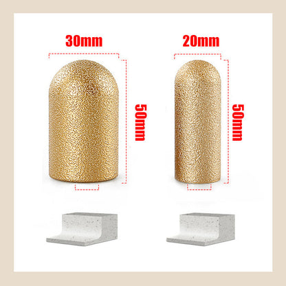 Vacuum-Brazed Abrasive Round Grinding Head