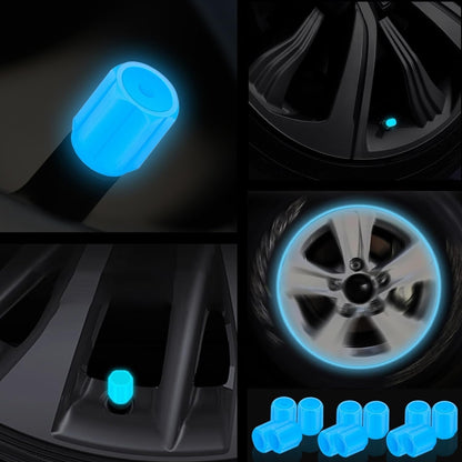 Illuminated Valve Caps for Night-Time Drivers