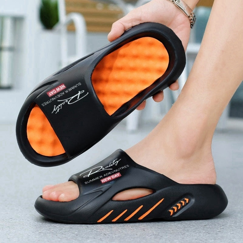 Men’s Sandals with Platform Sole and Thick Cushioning