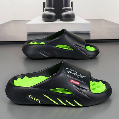 Men’s Sandals with Platform Sole and Thick Cushioning