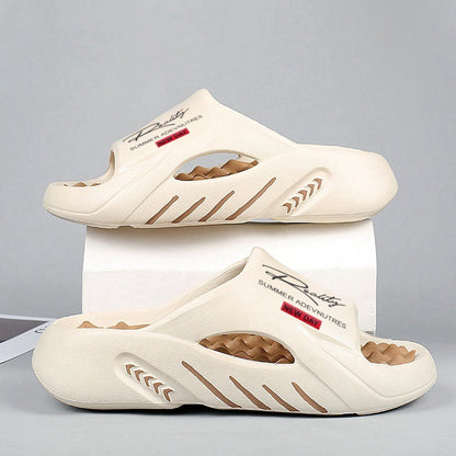 Men’s Sandals with Platform Sole and Thick Cushioning