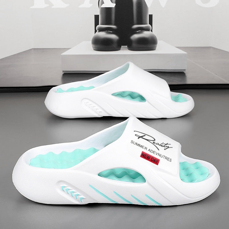 Men’s Sandals with Platform Sole and Thick Cushioning