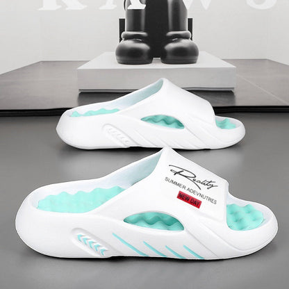 Men’s Sandals with Platform Sole and Thick Cushioning