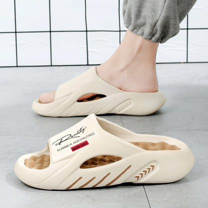 Men’s Sandals with Platform Sole and Thick Cushioning