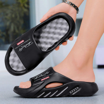 Men’s Sandals with Platform Sole and Thick Cushioning