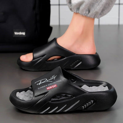 Men’s Sandals with Platform Sole and Thick Cushioning