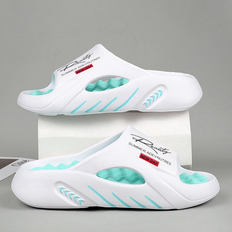 Men’s Sandals with Platform Sole and Thick Cushioning