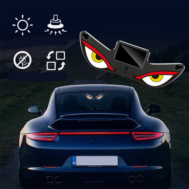 Solar Demon Eye LED Car Window Light