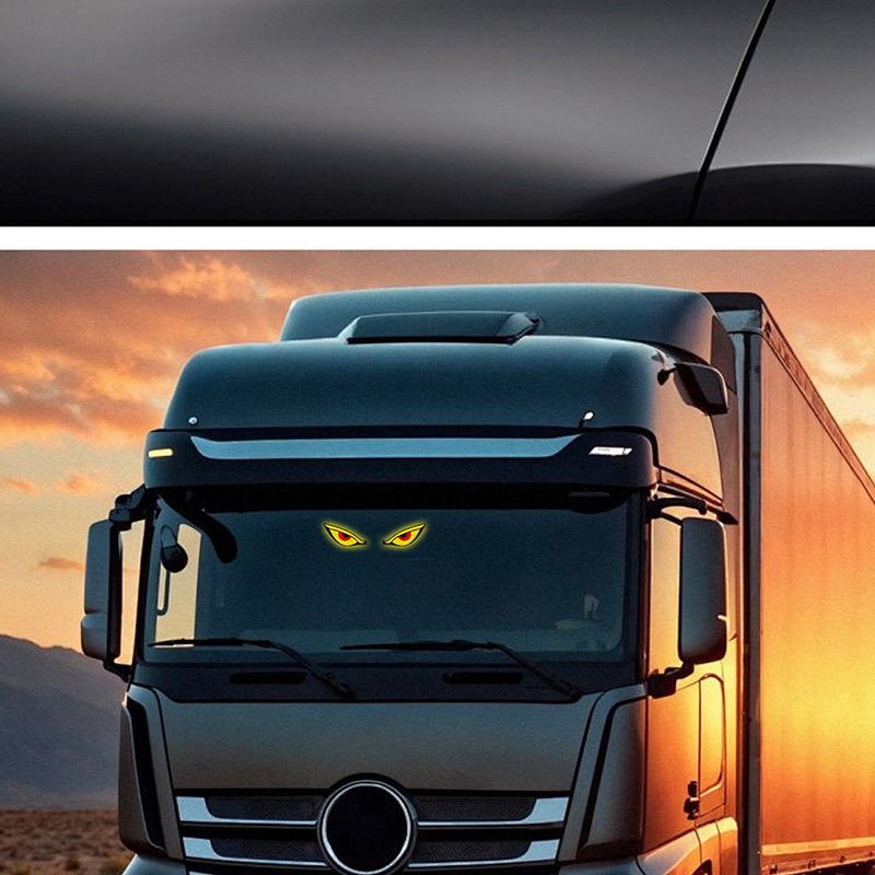 Solar Demon Eye LED Car Window Light