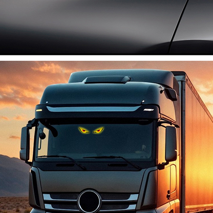 Solar Demon Eye LED Car Window Light