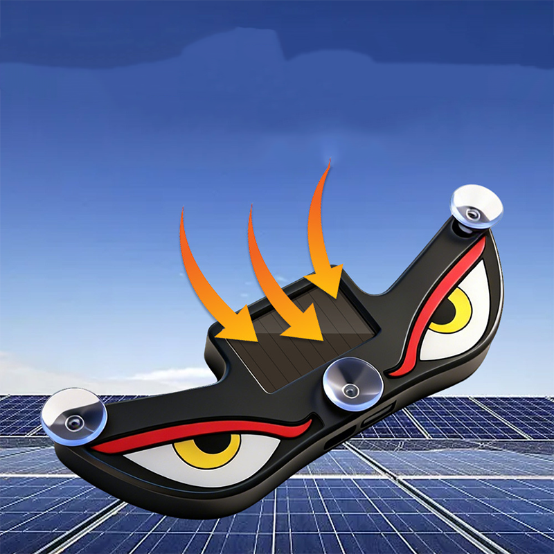 Solar Demon Eye LED Car Window Light