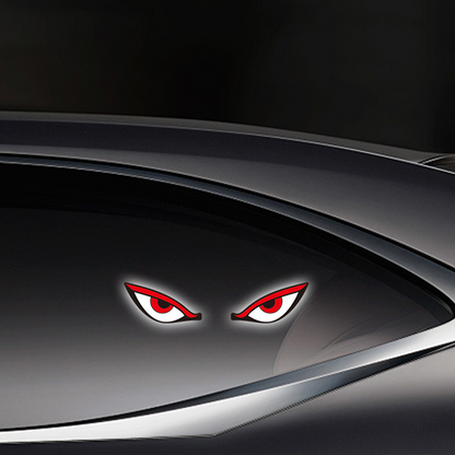 Solar Demon Eye LED Car Window Light