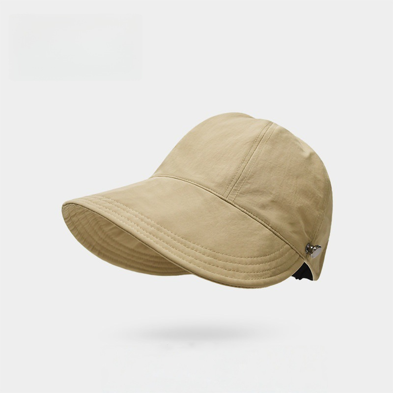 Sun Hat with Ponytail Opening