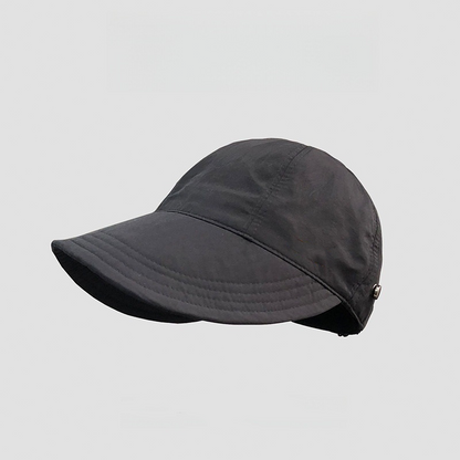Sun Hat with Ponytail Opening