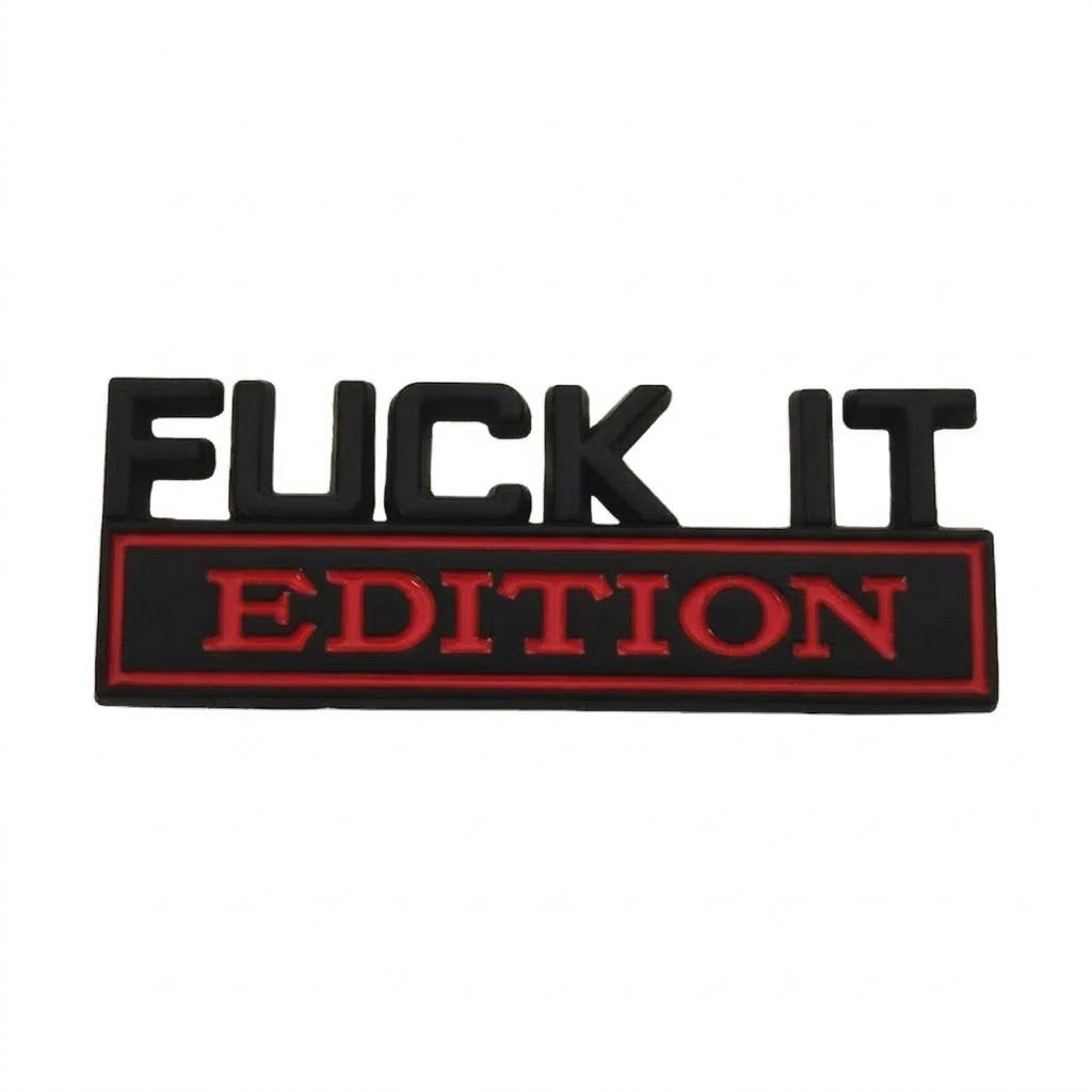 Funny Car Emblem