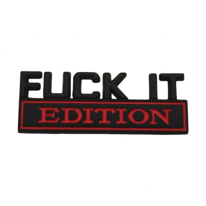 Funny Car Emblem