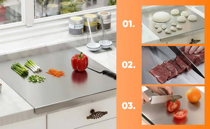 Stainless Steel Kitchen Chopping Board